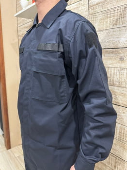 Farda Macacão Operativo Op3 Conjunto Azul Noite Ferrete Marinha